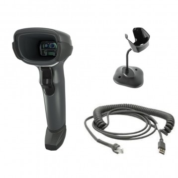 Zebra DS4608-SR - Kit lecteur code barre 2D en USB avec stand et câble