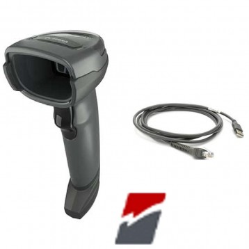 Zebra DS4608-HD - Kit lecteur code barre 2D en USB EAS avec câble