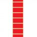 Zebra Z-Perform 1000T ROUGE - 51mmx25mm - Etiquette velin