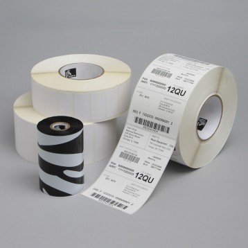 FSM - Etiquette Zebra Z-Select 2000T - 100mmx134mm - Blanc