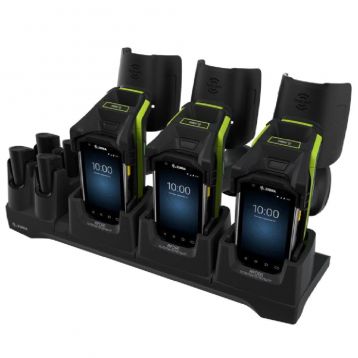 Station de charge avec batteries et de communication RFD90 pour TC7X 3 emplacements