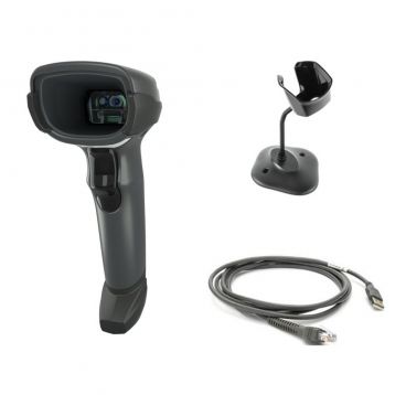 Zebra DS4608-SR - Kit lecteur code barre 2D en USB avec stand et câble