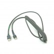 ZEBRA - Câble USB - spiralé